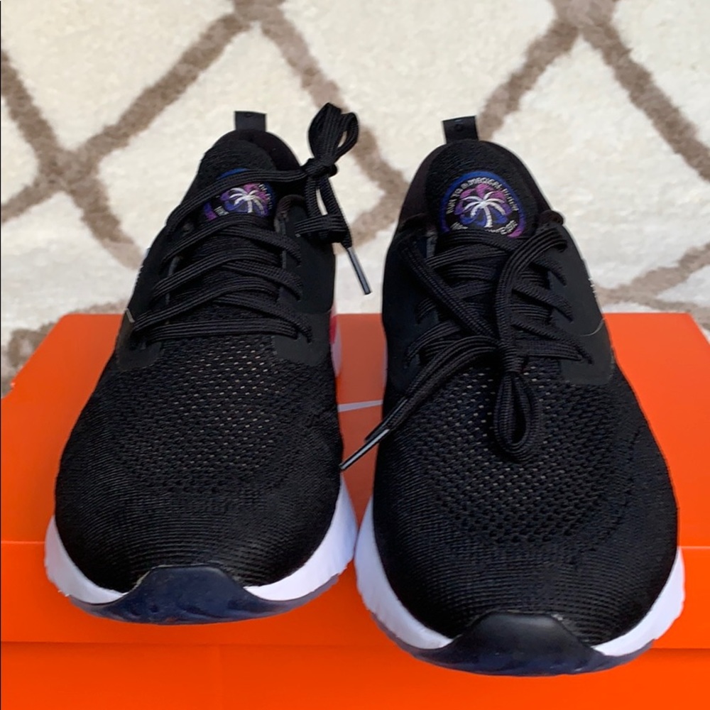 NIKE ODYSSEY REACT 2 FK GPX Black-Reflect SilverM - Picture 8 of 16